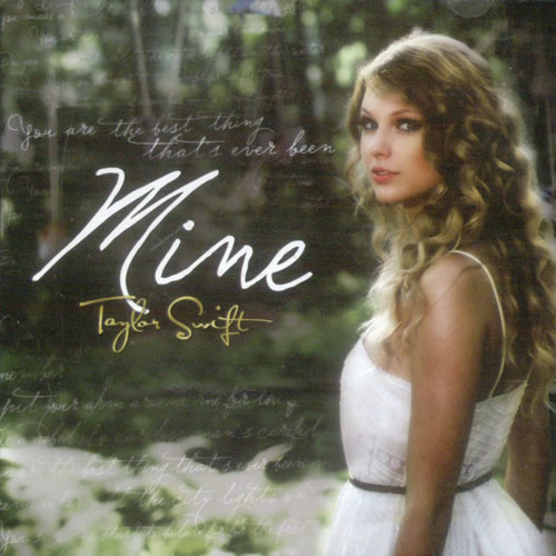 Taylor Swift Mine US Promo CD single (CD5 / 5