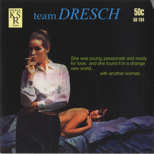 Team Dresch Hand Grenade 7" vinyl single (7 inch record / 45) US S-807HA503137