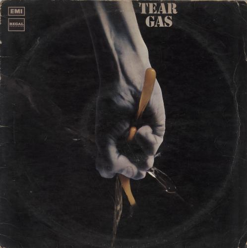 Tear Gas Tear Gas - 1st - G vinyl LP album (LP record) UK T-GLPTE864531