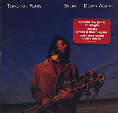 Tears For Fears Break It Down Again CD single (CD5 / 5") US TFFC5BR18613