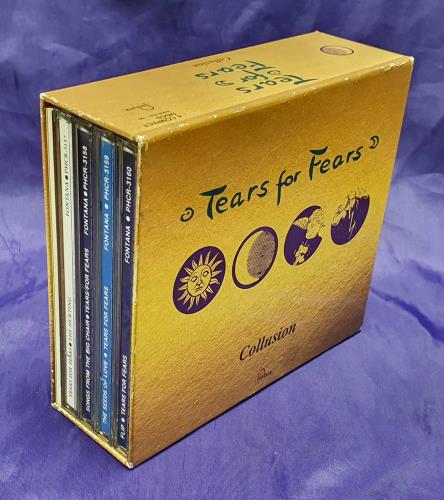 Tears For Fears Collusion CD Album Box Set Japanese TFFDXCO244015