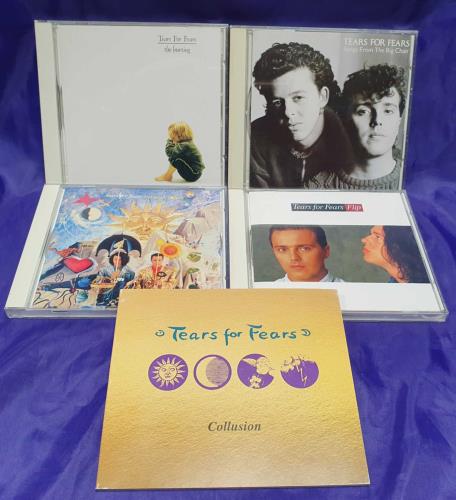 Tears For Fears Collusion CD Album Box Set Japanese TFFDXCO244015