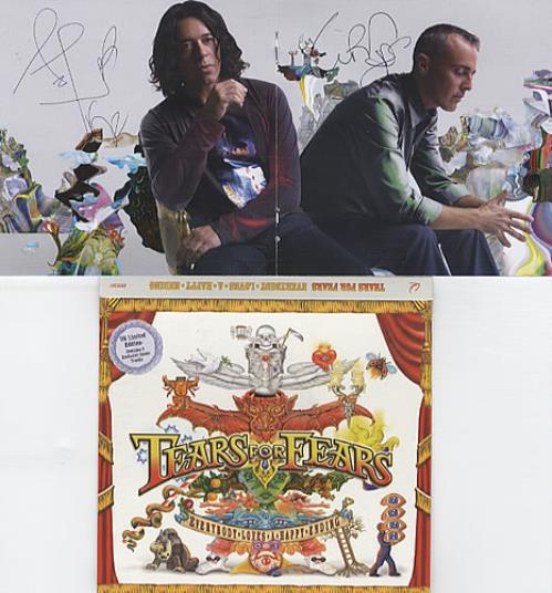 Tears For Fears Everybody Loves A Happy Ending - Autographed CD album (CDLP) UK TFFCDEV317718