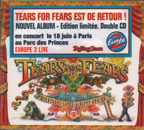 Tears For Fears Everybody Loves A Happy Ending - Sealed 2 CD album set (Double CD) French TFF2CEV324731
