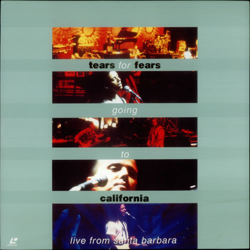 Tears For Fears Going To California laserdisc / lazerdisc Japanese TFFLZGO544344