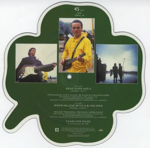 Tears For Fears Head Over Heels shaped picture disc (picture disc vinyl record) UK TFFSHHE35848