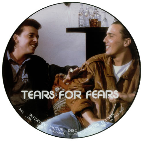 Tears For Fears Interview Picture Disc picture disc LP (vinyl picture disc album) UK TFFPDIN38019