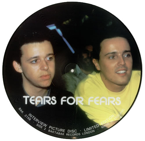 Tears For Fears Interview Picture Disc picture disc LP (vinyl picture disc album) UK TFFPDIN38019