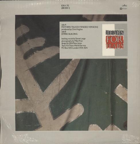 Tears For Fears Mothers Talk 12" vinyl single (12 inch record / Maxi-single) UK TFF12MO44151
