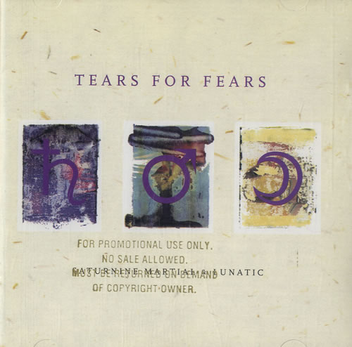 Tears For Fears Saturnine Martial & Lunatic CD album (CDLP) US TFFCDSA546414