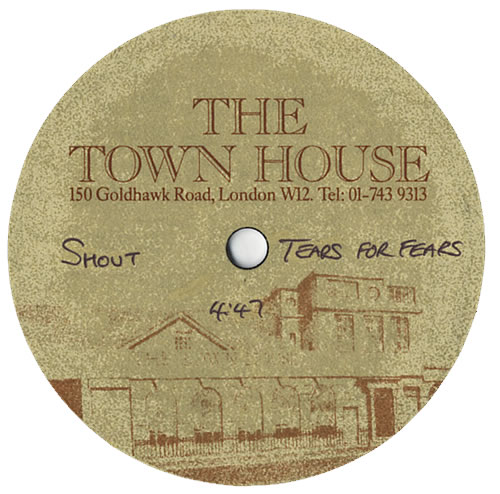 Tears For Fears Shout acetate UK TFFATSH445451