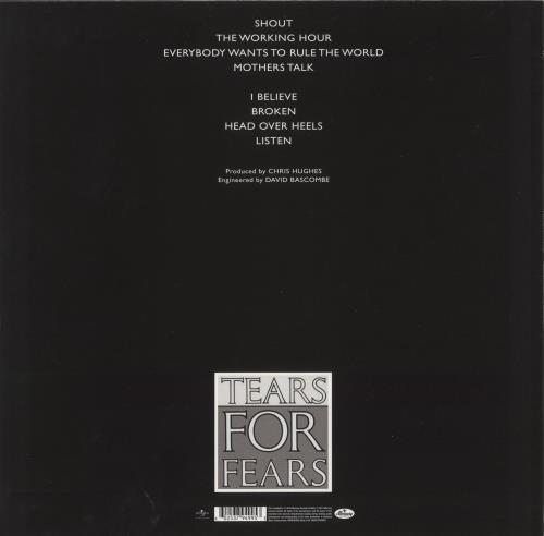 Tears For Fears Songs From The Big Chair - 180 Gram Vinyl vinyl LP album (LP record) UK TFFLPSO735252