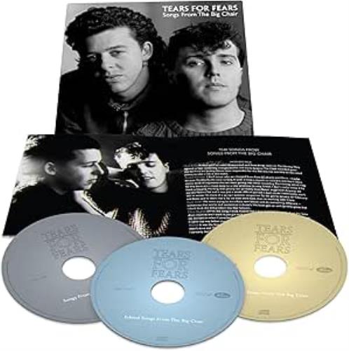 Tears For Fears Songs From The Big Chair - Deluxe 3-CD Edition - Sealed 3-CD album set (Triple CD) UK TFF3CSO879024