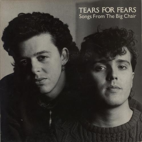 Tears For Fears Songs From The Big Chair - VG + Inner vinyl LP album (LP record) UK TFFLPSO854037