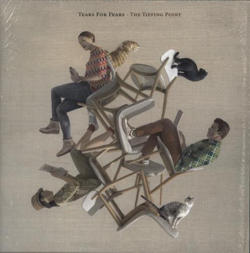 Tears For Fears The Tipping Point: Webstore Edition - Green Vinyl + Autographed Print vinyl LP album (LP record) UK TFFLPTH877969