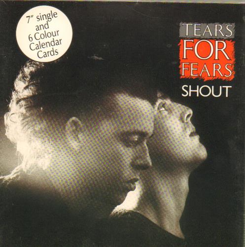 Tears For Fears Shout Calendar Pack Uk 7 Vinyl Single 7 Inch