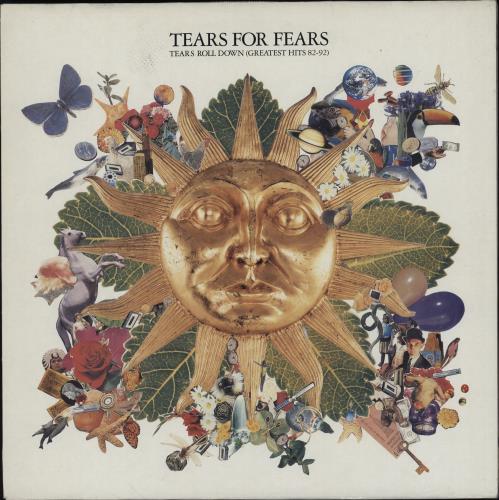 Tears For Fears Tears Roll Down (Greatest Hits 82-92) - EX vinyl LP album (LP record) UK TFFLPTE725208