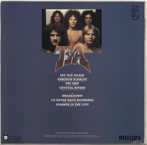 Tea The Ship vinyl LP album (LP record) UK Z8ALPTH725591