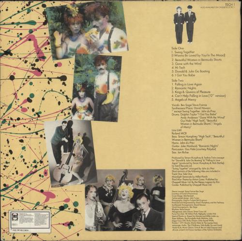 Techno Twins/The Technos Technostalgia vinyl LP album (LP record) UK TNOLPTE130462