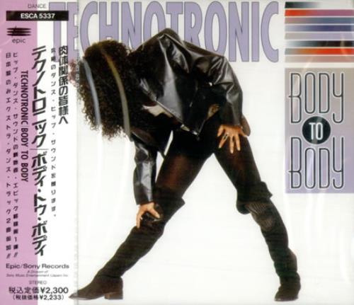 Technotronic Body To Body CD album (CDLP) Japanese TECCDBO233814