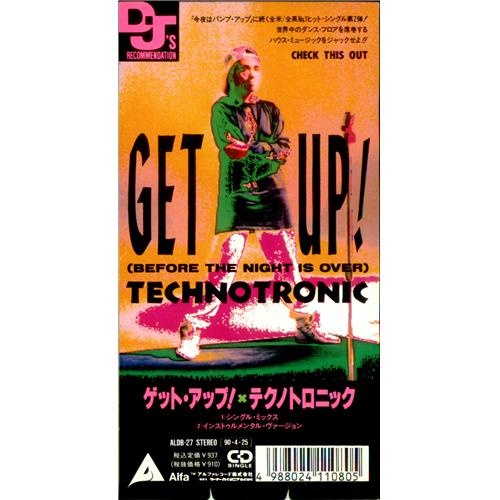 Technotronic Get Up! 3" CD single (CD3) Japanese TECC3GE179233