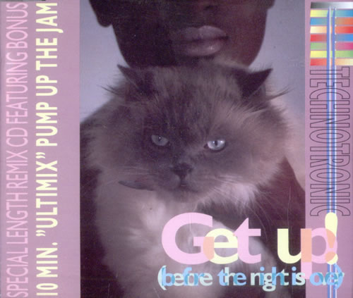 Technotronic Get Up/Pump Up The Jam [Remix] CD single (CD5 / 5") German TECC5GE506059