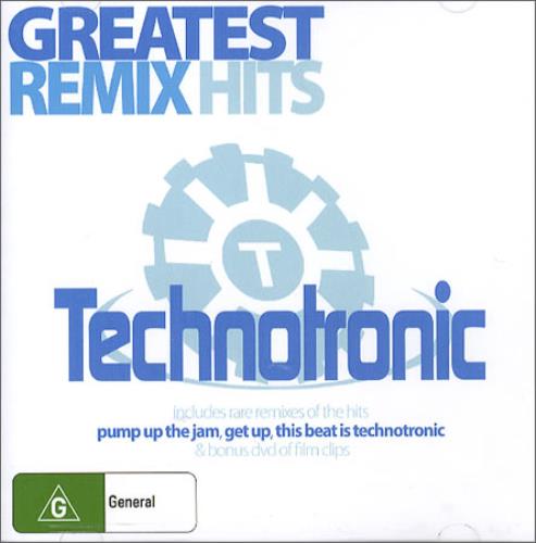 Technotronic Greatest Remix Hits 2-disc CD/DVD set Australian TEC2DGR358591