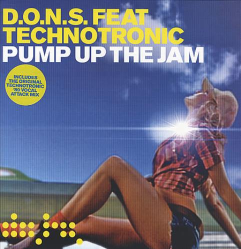 Technotronic Pump Up The Jam 12" vinyl single (12 inch record / Maxi-single) UK TEC12PU339535