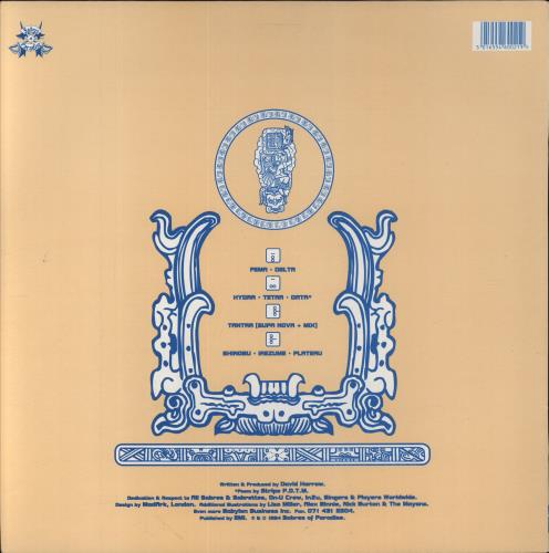 Technova Tantric Steps 2-LP vinyl record set (Double LP Album) UK XFC2LTA862499