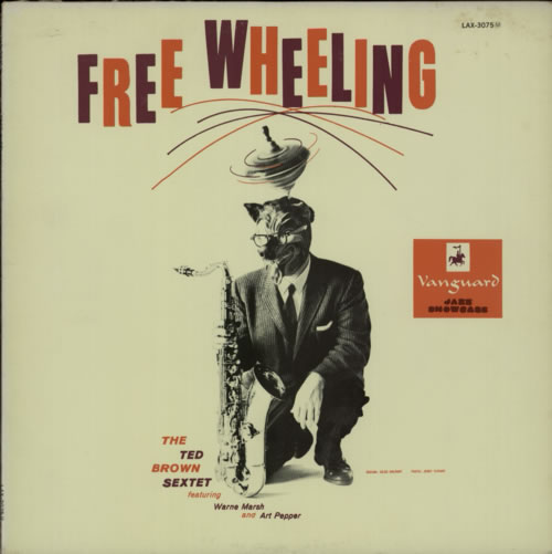 Ted Brown Free Wheeling vinyl LP album (LP record) Japanese UEJLPFR599435