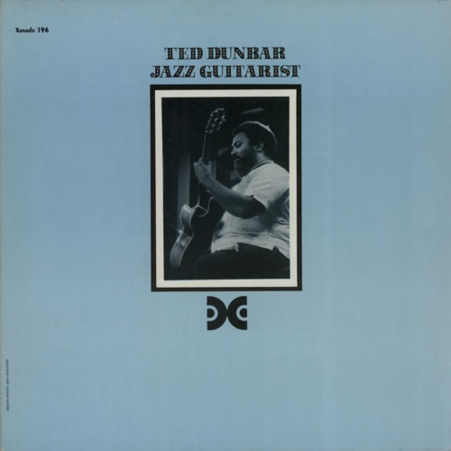 Ted Dunbar Jazz Guitarist vinyl LP album (LP record) US VFHLPJA586471
