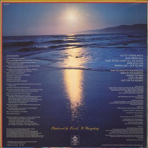 Ted Gardestad Blue Virgin Isles vinyl LP album (LP record) Swedish TQ0LPBL828262