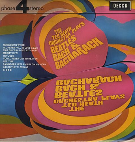 Ted Heath Beatles, Bach & Bacharach vinyl LP album (LP record) UK HE3LPBE384639