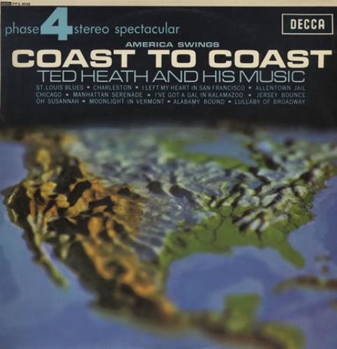 Ted Heath Coast To Coast vinyl LP album (LP record) UK HE3LPCO384821
