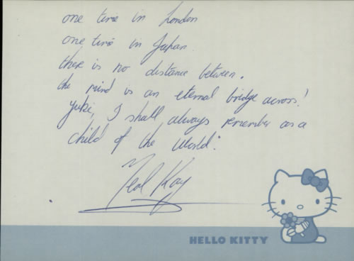 Ted Kay Page From An Autograph Book memorabilia UK WGHMMPA609010