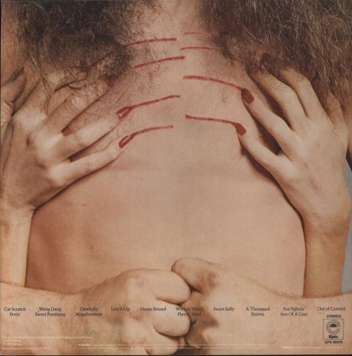 Ted Nugent Cat Scratch Fever - EX vinyl LP album (LP record) UK TEDLPCA852603