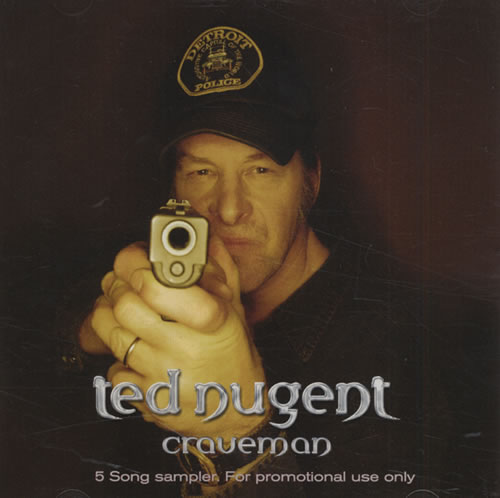 Ted Nugent Craveman - Sampler CD single (CD5 / 5") US TEDC5CR434027