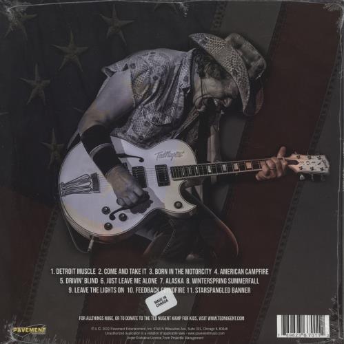 Ted Nugent Detroit Muscle - Sealed vinyl LP album (LP record) US TEDLPDE872045