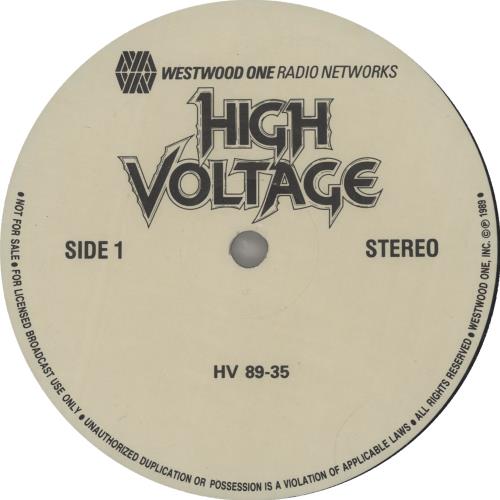 Ted Nugent High Voltage #89-35 2-LP vinyl record set (Double LP Album) US TED2LHI656347