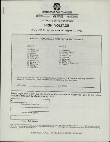 Ted Nugent High Voltage #89-35 2-LP vinyl record set (Double LP Album) US TED2LHI656347