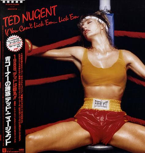 Ted Nugent If You Can't Lick Em vinyl LP album (LP record) Japanese TEDLPIF160824