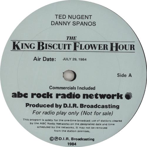 Ted Nugent King Biscuit Flower Hour 2-LP vinyl record set (Double LP Album) US TED2LKI656343