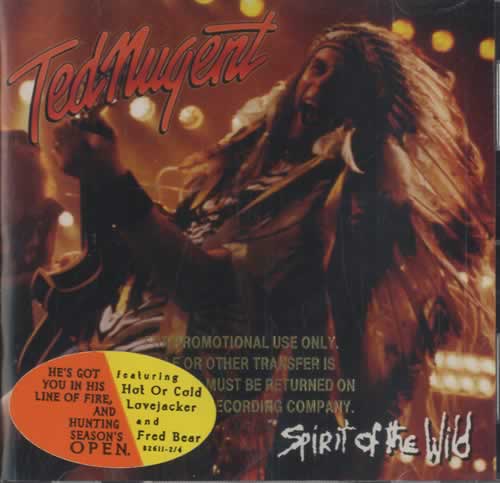 Ted Nugent Spirit Of The Wild CD album (CDLP) UK TEDCDSP260218