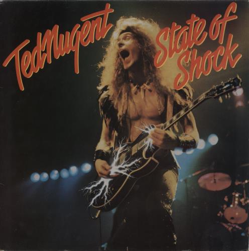 Ted Nugent State Of Shock vinyl LP album (LP record) UK TEDLPST872084