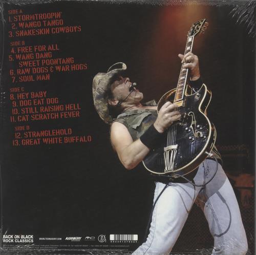 Ted Nugent Sweden Rocks - 180g - Sealed 2-LP vinyl record set (Double LP Album) UK TED2LSW872047