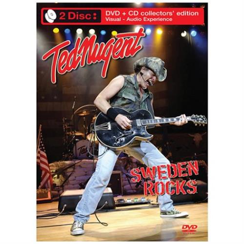 Ted Nugent Sweden Rocks: Live 2006 2-disc CD/DVD set UK TED2DSW437232