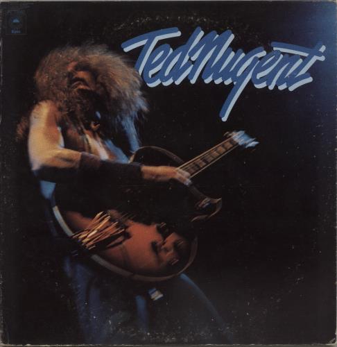 Ted Nugent Ted Nugent - 2nd - Gold promo stamped vinyl LP album (LP record) UK TEDLPTE871923