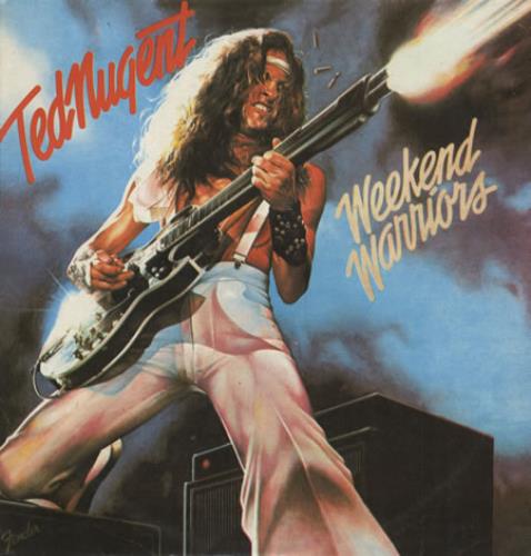 Ted Nugent Weekend Warriors vinyl LP album (LP record) Portuguese TEDLPWE258054