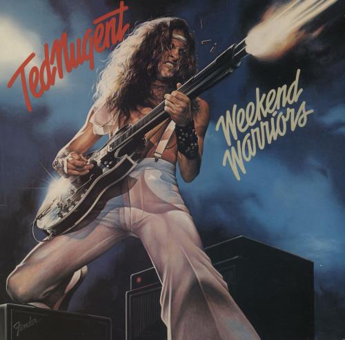Ted Nugent Weekend Warriors vinyl LP album (LP record) US TEDLPWE731072