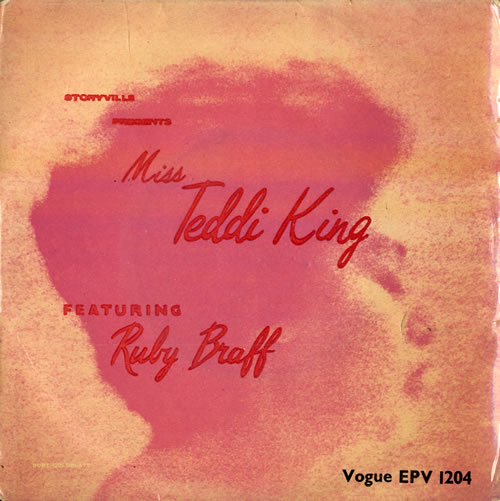 Teddi King Storyville Presents Miss Teddi King Featuring Ruby Braff 7" vinyl single (7 inch record / 45) UK UFD07ST551135